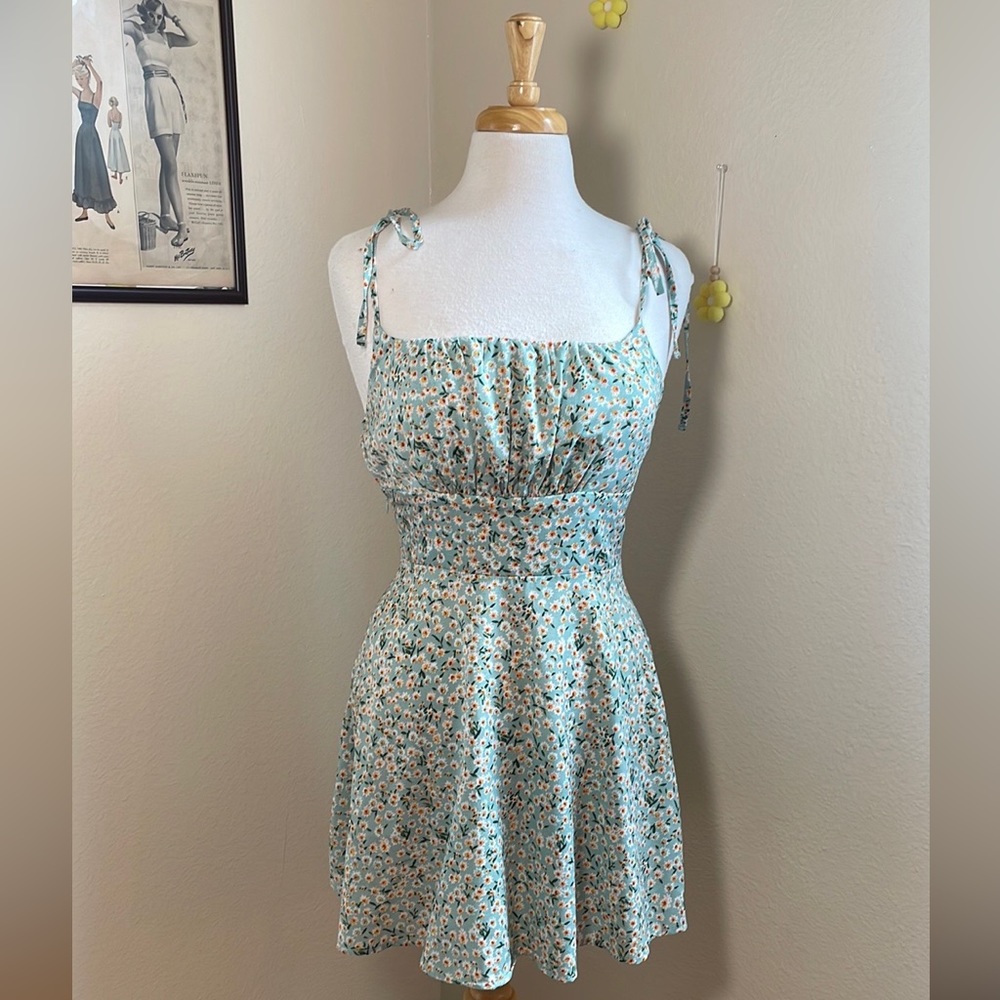 Adorable floral spring dress